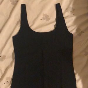 Black tank dress
